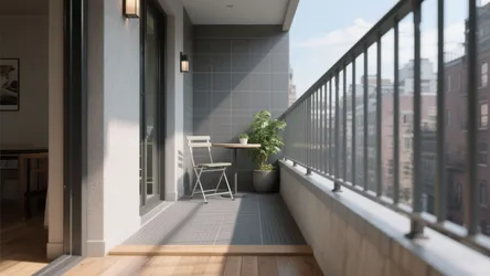 Balcony Floor Tiles Design: 5 Smart Ideas