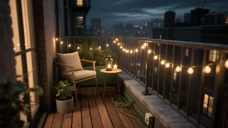 Balcony Lights Decoration: 5 Bright Ideas