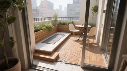 Balcony Floor Design: 5 Space-Savvy Ideas