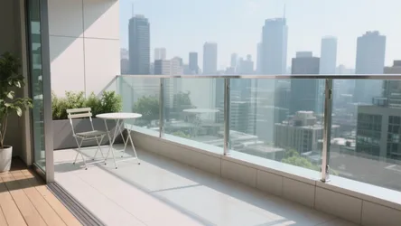 5 Modern Glass Balcony Design Ideas