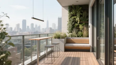 5 Modern Balcony Design Ideas for Small Spaces