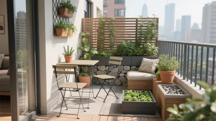 5 Apartment Balcony Garden Design Ideas