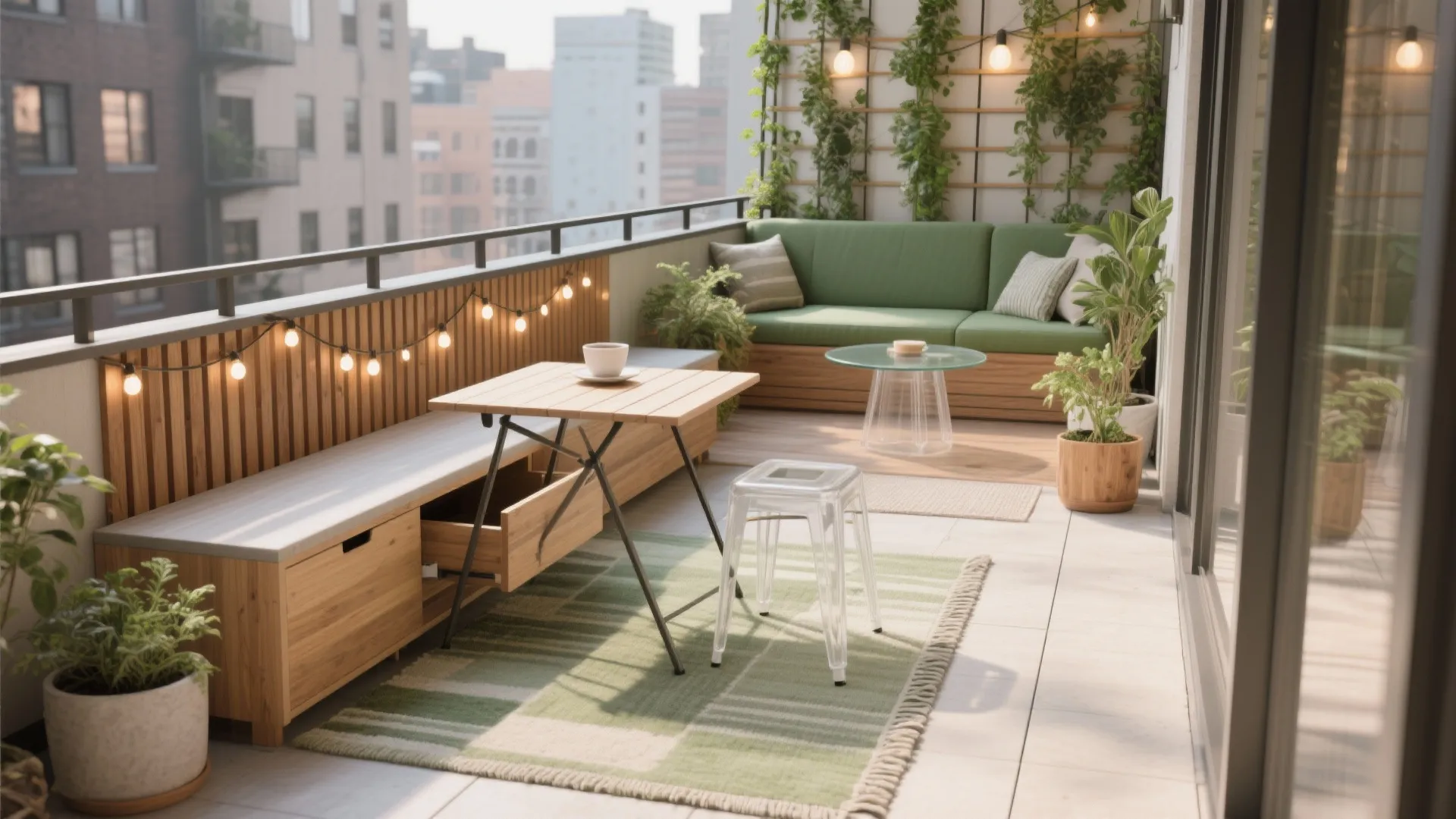5 apartments balcony decoration ideas that work: Designer-tested ways to turn a compact apartment balcony into a beautiful, useful retreat