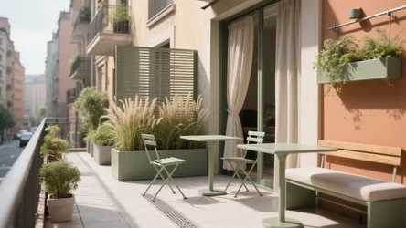 5 Smart Ideas for Balcony Design in First Floor Homes