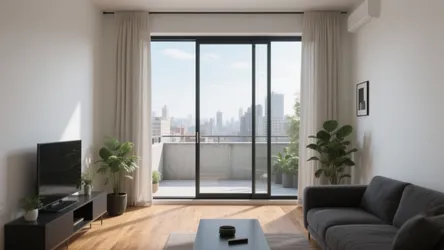 5 Balcony Door Design Glass Ideas for Small Homes