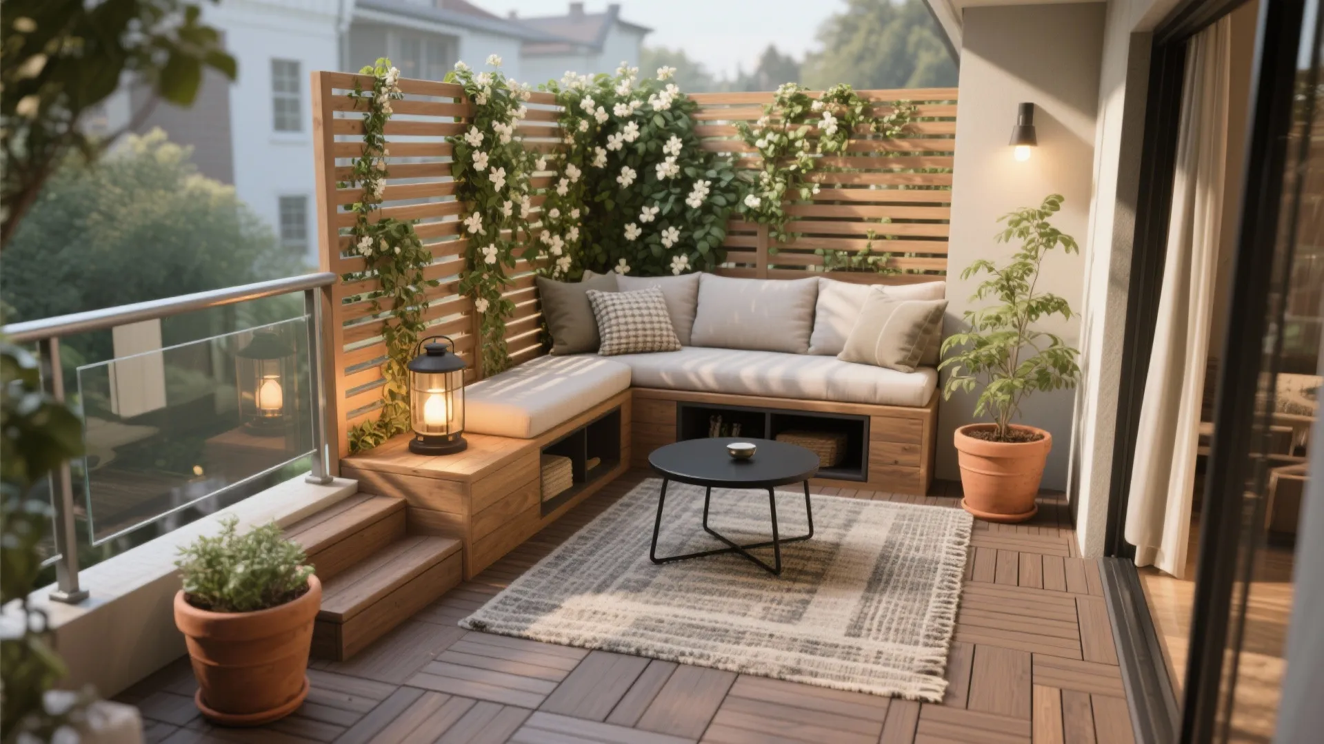 Beautiful Ground Floor Balcony Design: 5 Ideas: Five expert, real-world ways to turn a small ground-floor balcony into a private, green, and cozy extension of your home
