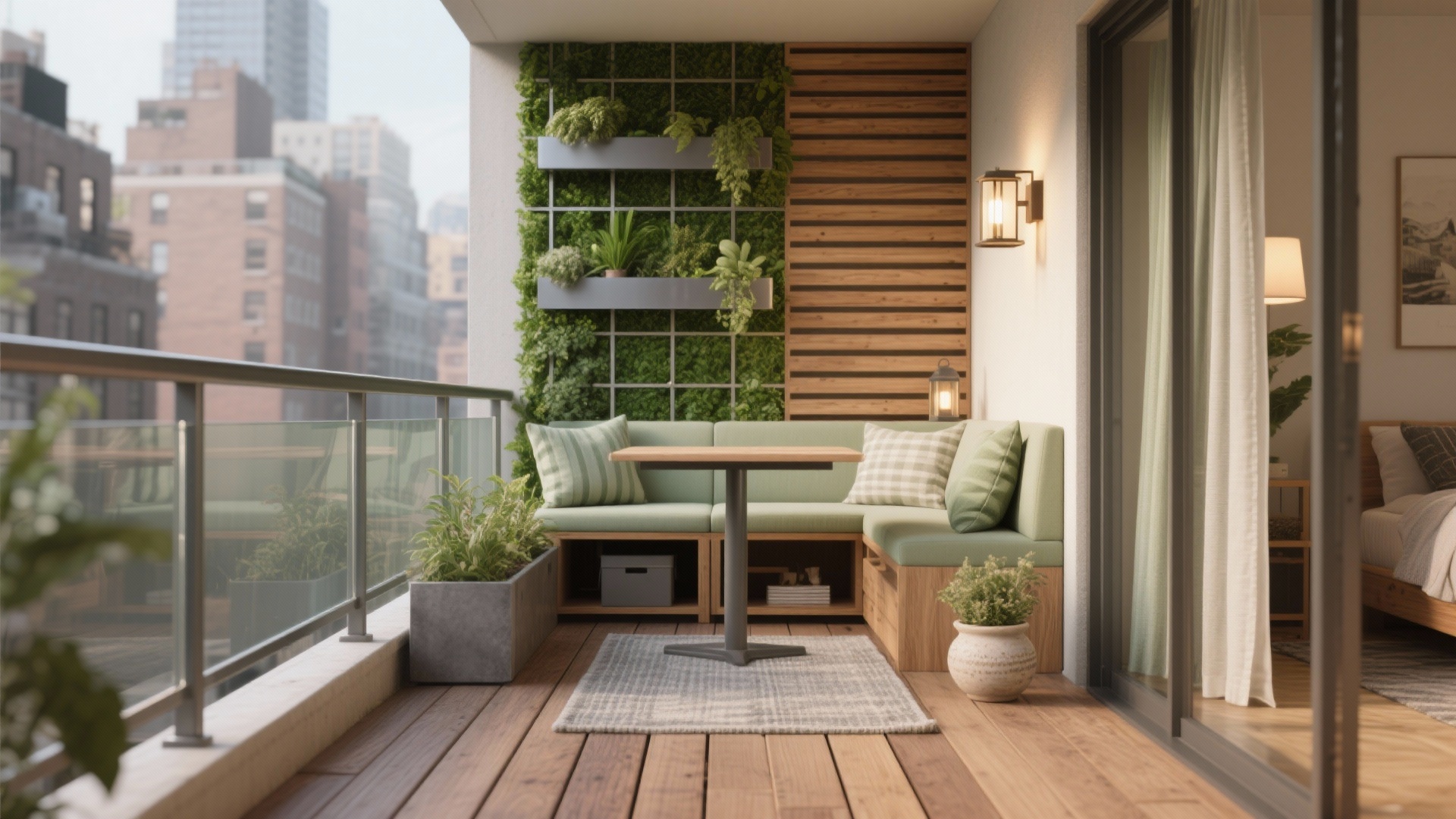 Image showcasing 5 Balcony Design Ideas for Small Spaces | Balcony Design