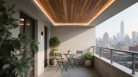 5 Balcony Ceiling Design Ideas for Small Spaces