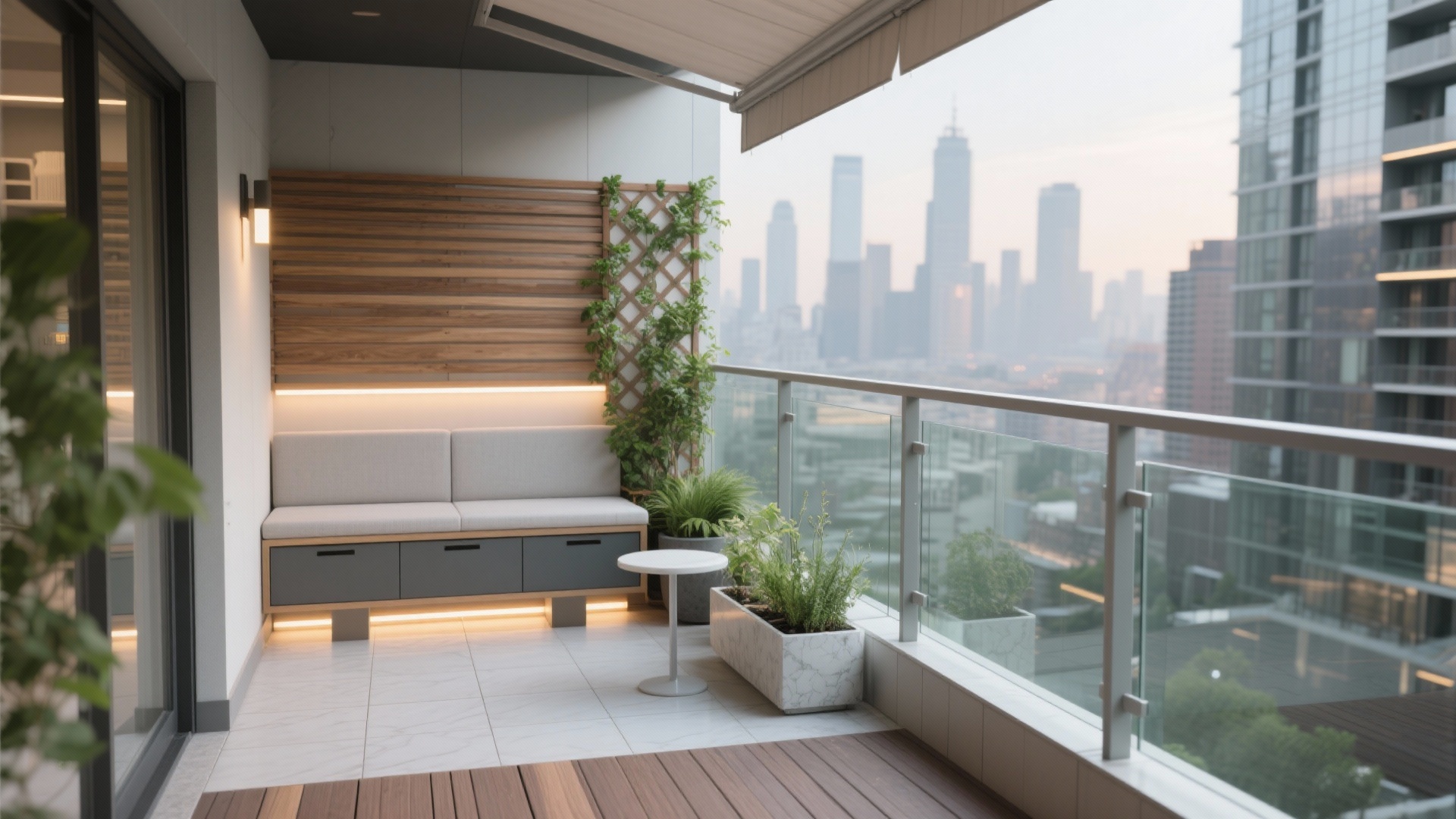 5 Balcony Design Construction Ideas for Small Spaces