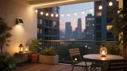 5 Apartment Balcony Lighting Ideas for Small Spaces