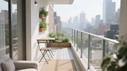 5 Modern Balcony Design Ideas for Small Spaces