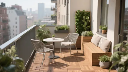 5 Small Apartment Balcony Furniture Ideas