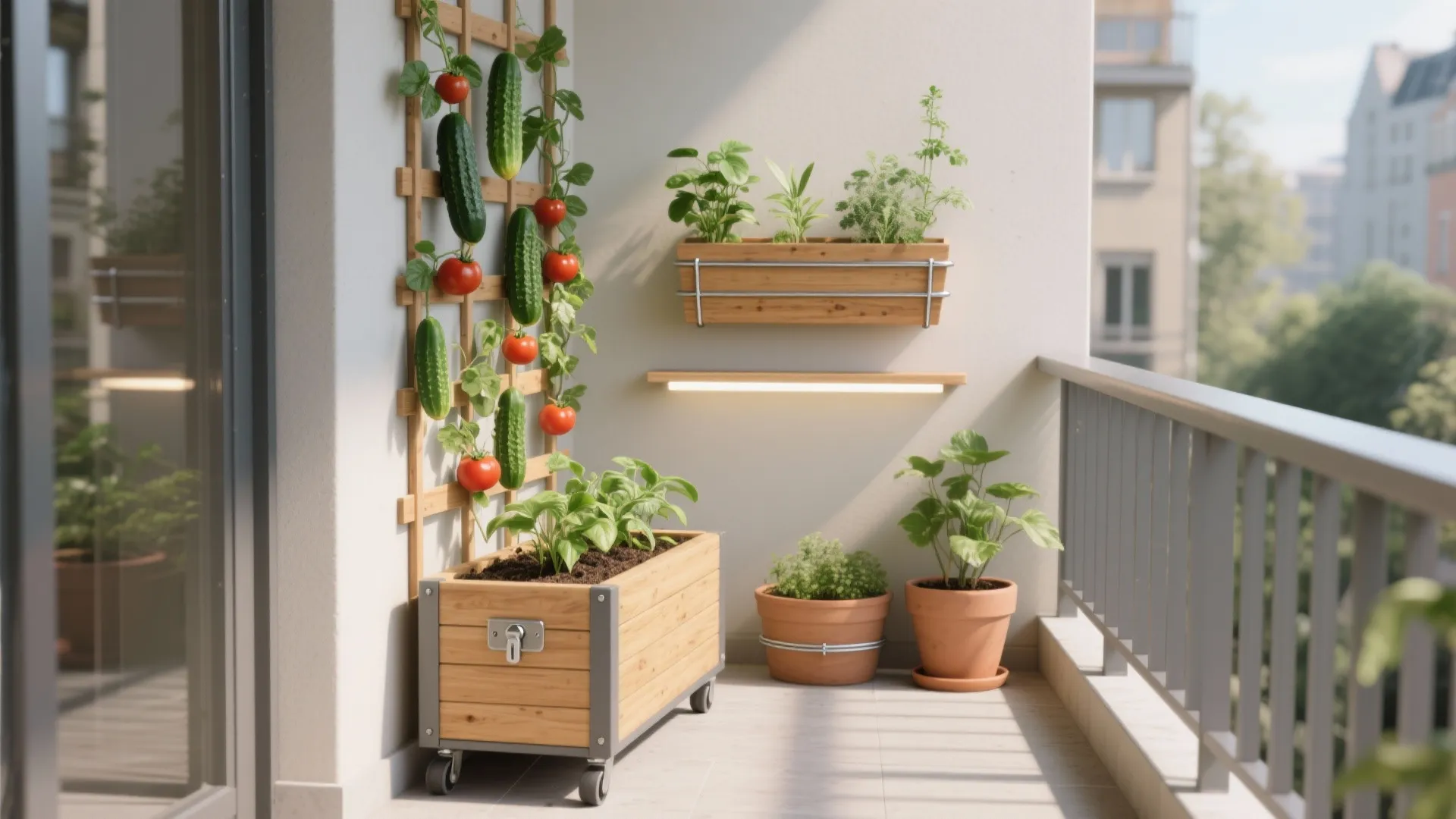 5 Vegetable Balcony Garden Ideas: Practical, space-smart ways I use to grow fresh veggies on tiny balconies