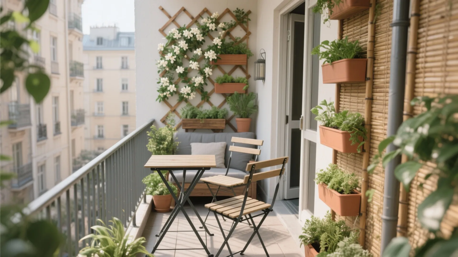5 Ideas for a Small Apartment Balcony Garden: Smart, stylish ways to turn your tiny balcony into a thriving micro-garden.