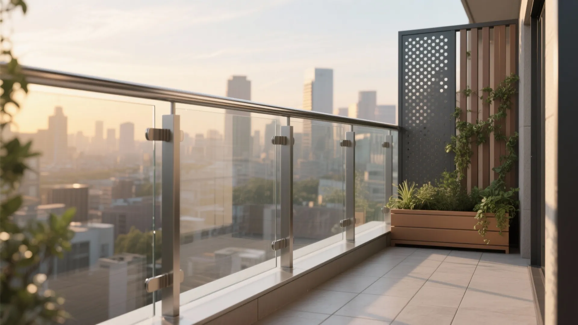 5 Balcony Grill Design Ideas That Balance Style & Safety: From clear-view balustrades to flexible foldable screens, here are five balcony grill designs I’ve used to add safety, privacy, and style to compact homes—without losing light or airflow.