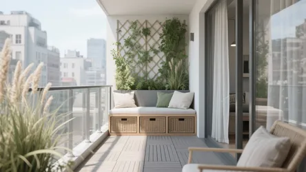 Balcony Area Design: 5 Smart Ideas