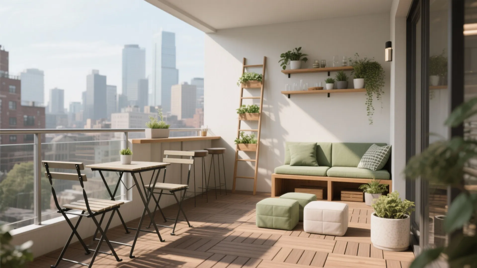 5 Small Balcony Furniture Ideas for Apartment Living: A designer’s guide to turning a tiny apartment balcony into an inviting outdoor room