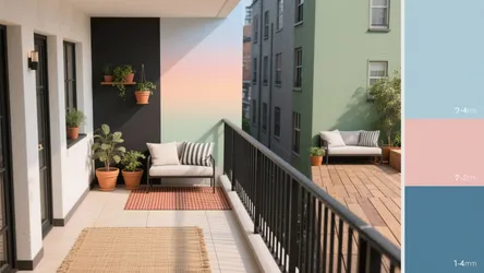 5 Balcony Colour Design Ideas for Small Spaces
