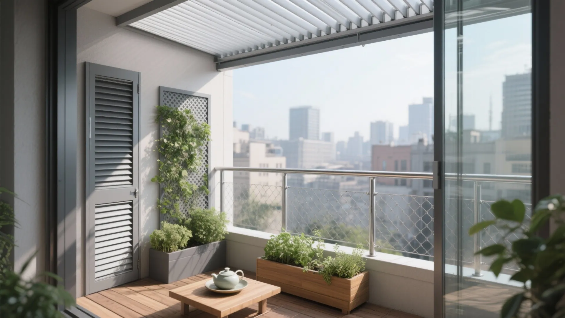 Balcony Cover Grill Design: 5 Smart Ideas: My field-tested ways to balance safety, airflow, privacy, and style on compact balconies—without feeling boxed in.