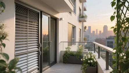 5 Balcony Covering Grill Design Ideas