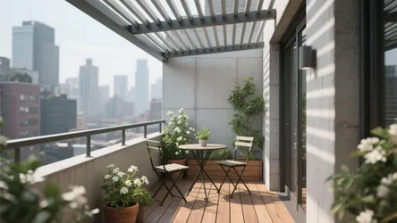 5 Balcony Design Roof Ideas for Small Spaces