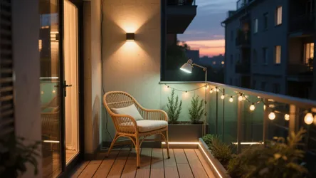 5 Apartment Balcony Lighting Ideas That Feel Bigger
