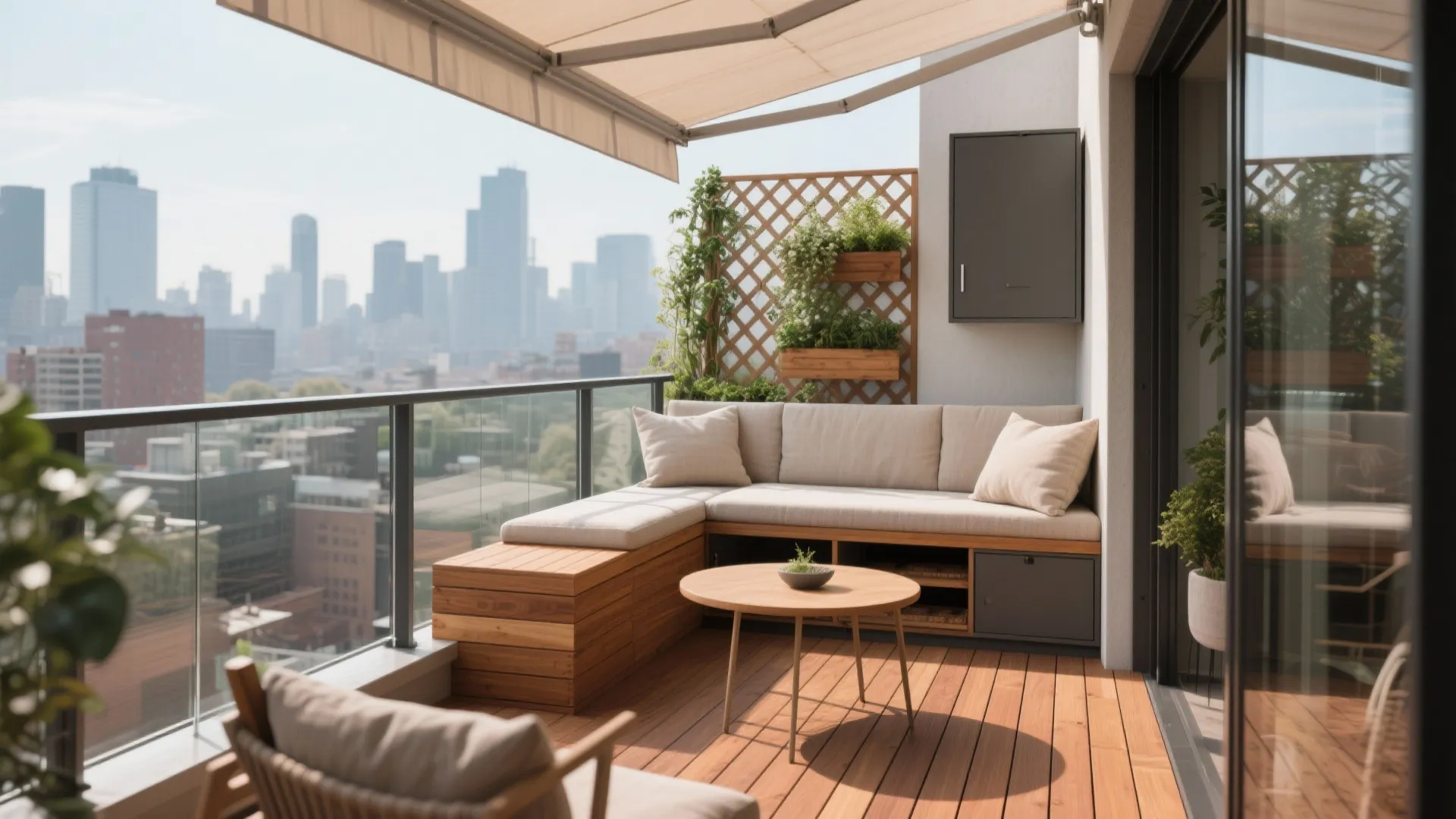 Balconies Designs: 5 Smart Ideas for Small Spaces: Five space-savvy balcony design inspirations drawn from real projects and current trends