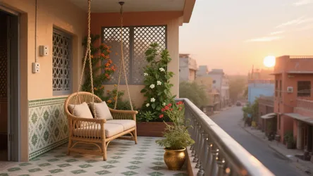 5 smart 1st floor balcony Indian design ideas
