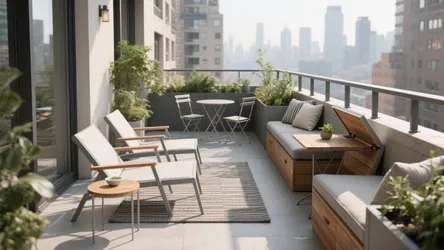 5 Apartment Balcony Furniture Ideas That Wow