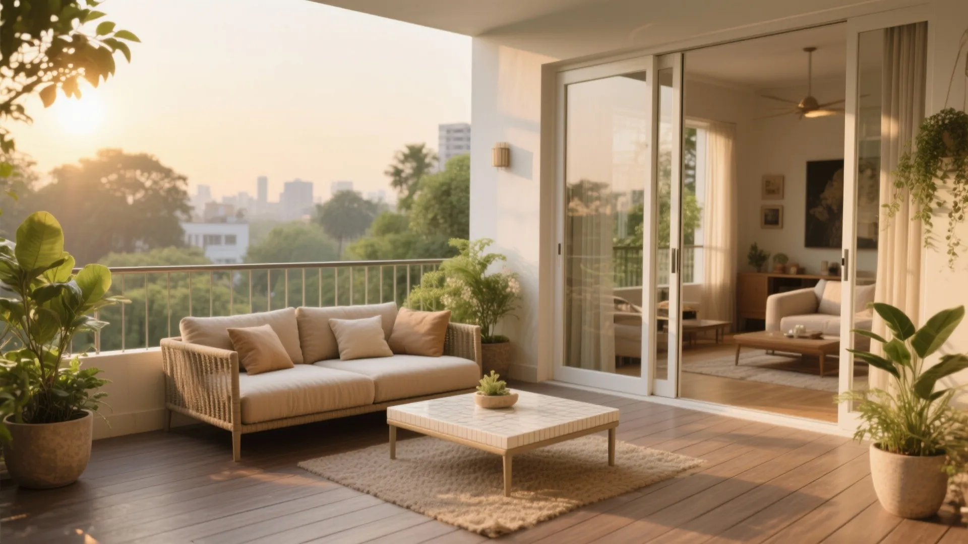 Indoor–Outdoor Blur: Balconies That Feel Like Rooms