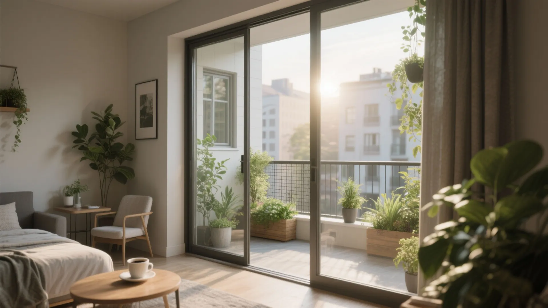 5. Courtyard or Balcony-Integrated Plan