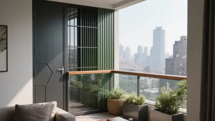 5 Balcony Window Iron Grill Design Ideas