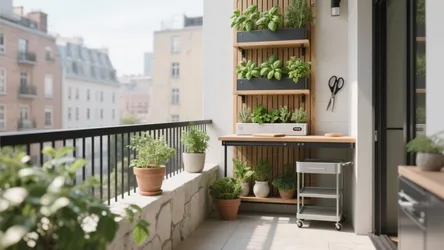 5 Balcony Kitchen Garden Ideas for Small Spaces