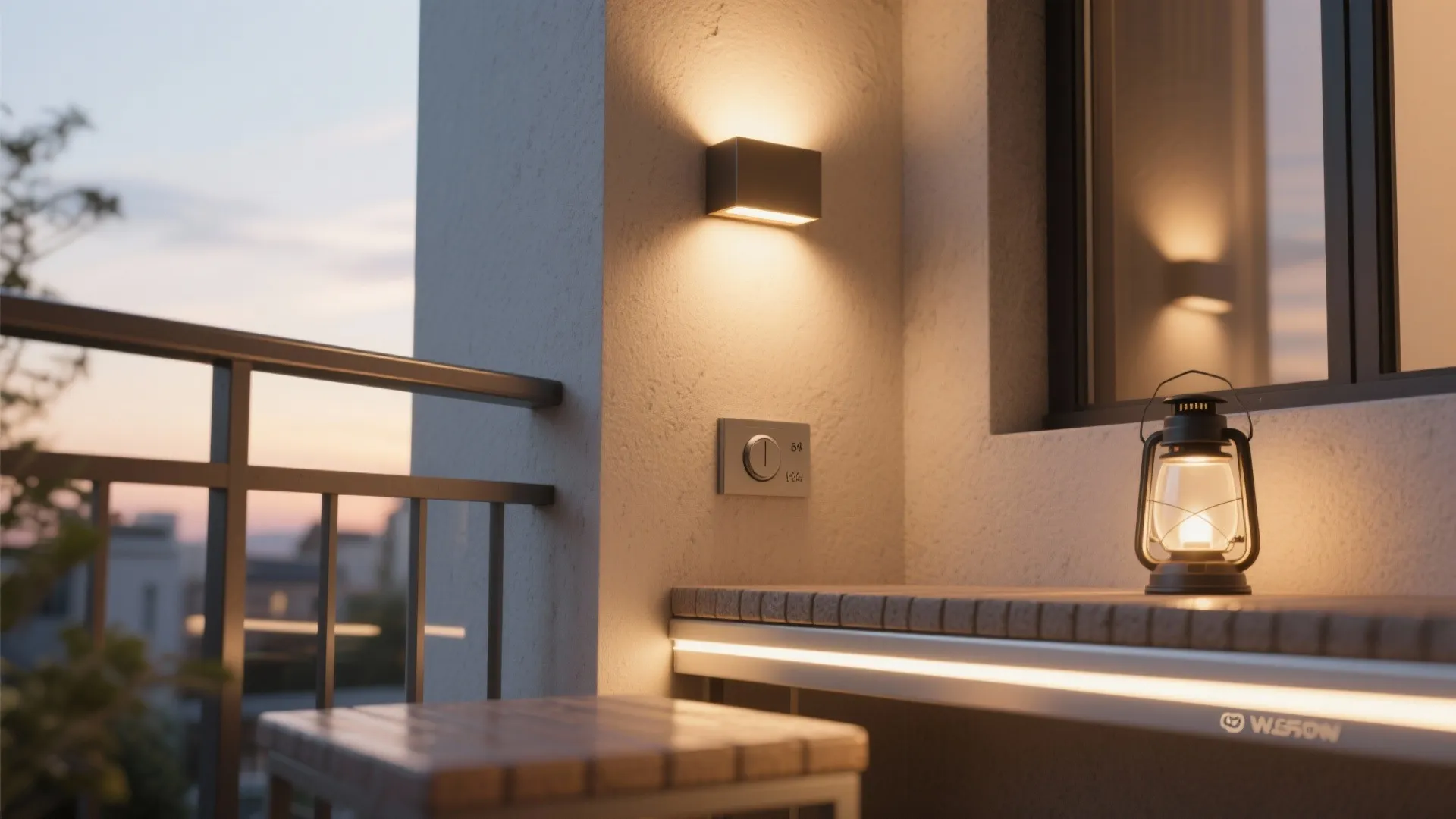 3) Zoning with light: layered, low-glare fixtures