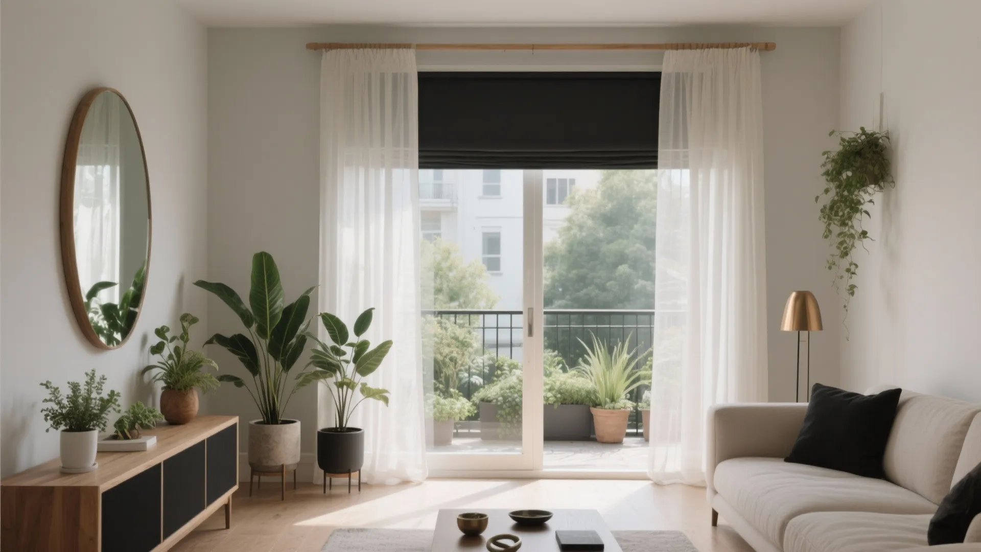 4) Daylight, cross-ventilation, and a calming greenery palette