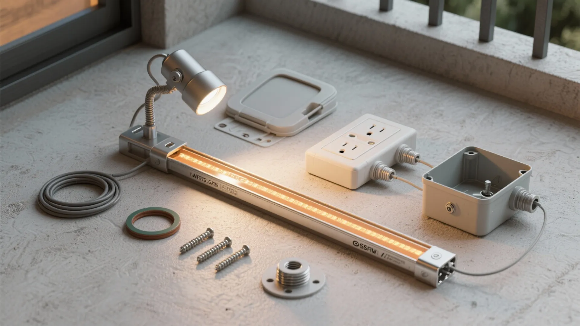 Lighting, Power, and Weatherproof Details