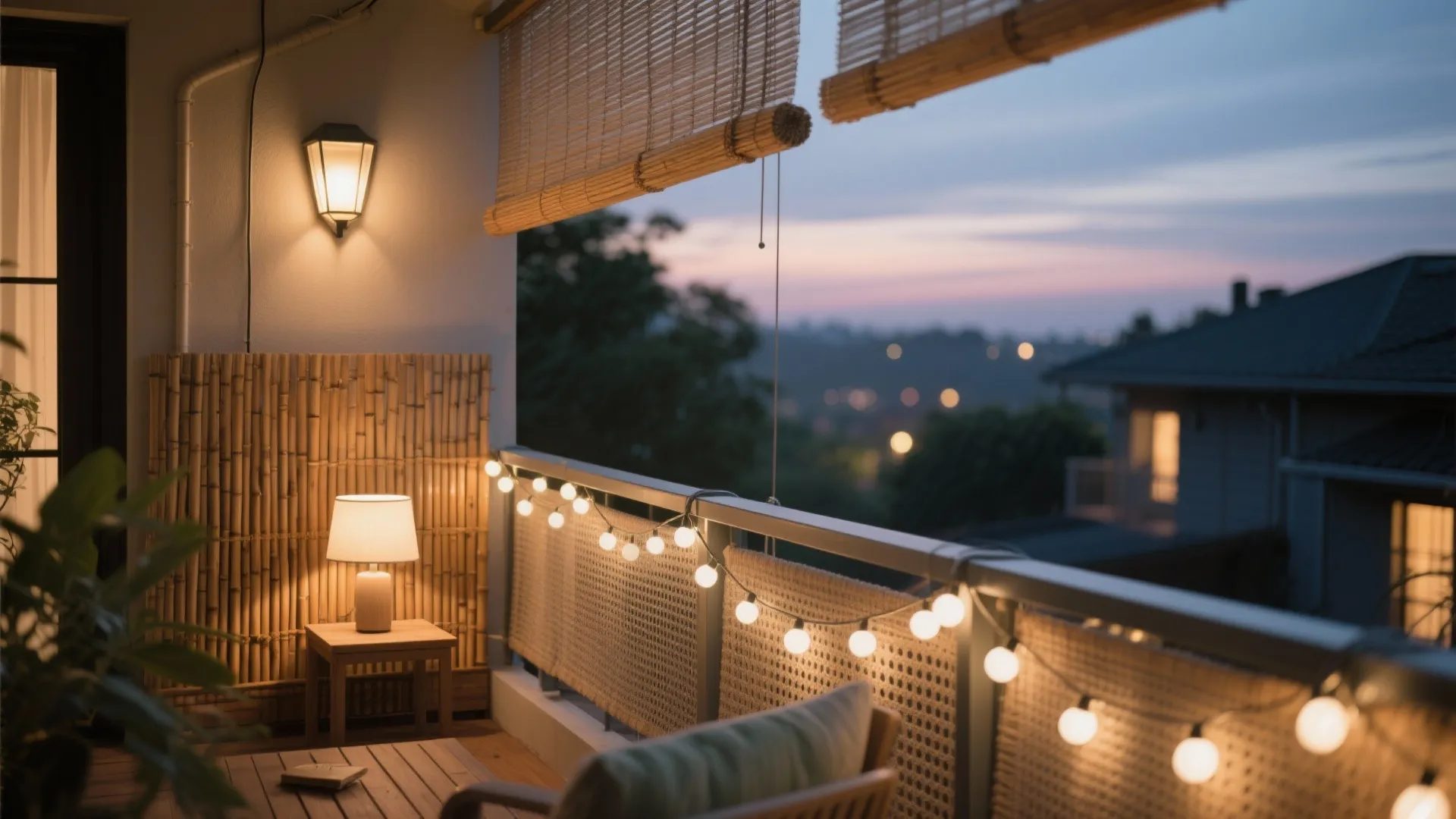 Layered Lighting and Smart Privacy Screens
