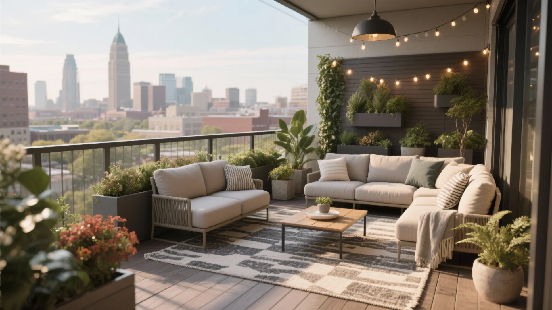5. Outdoor Extension — Balcony as a Second Living Room