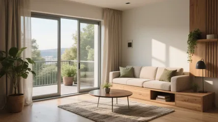 5 Balcony Living Room Design Ideas