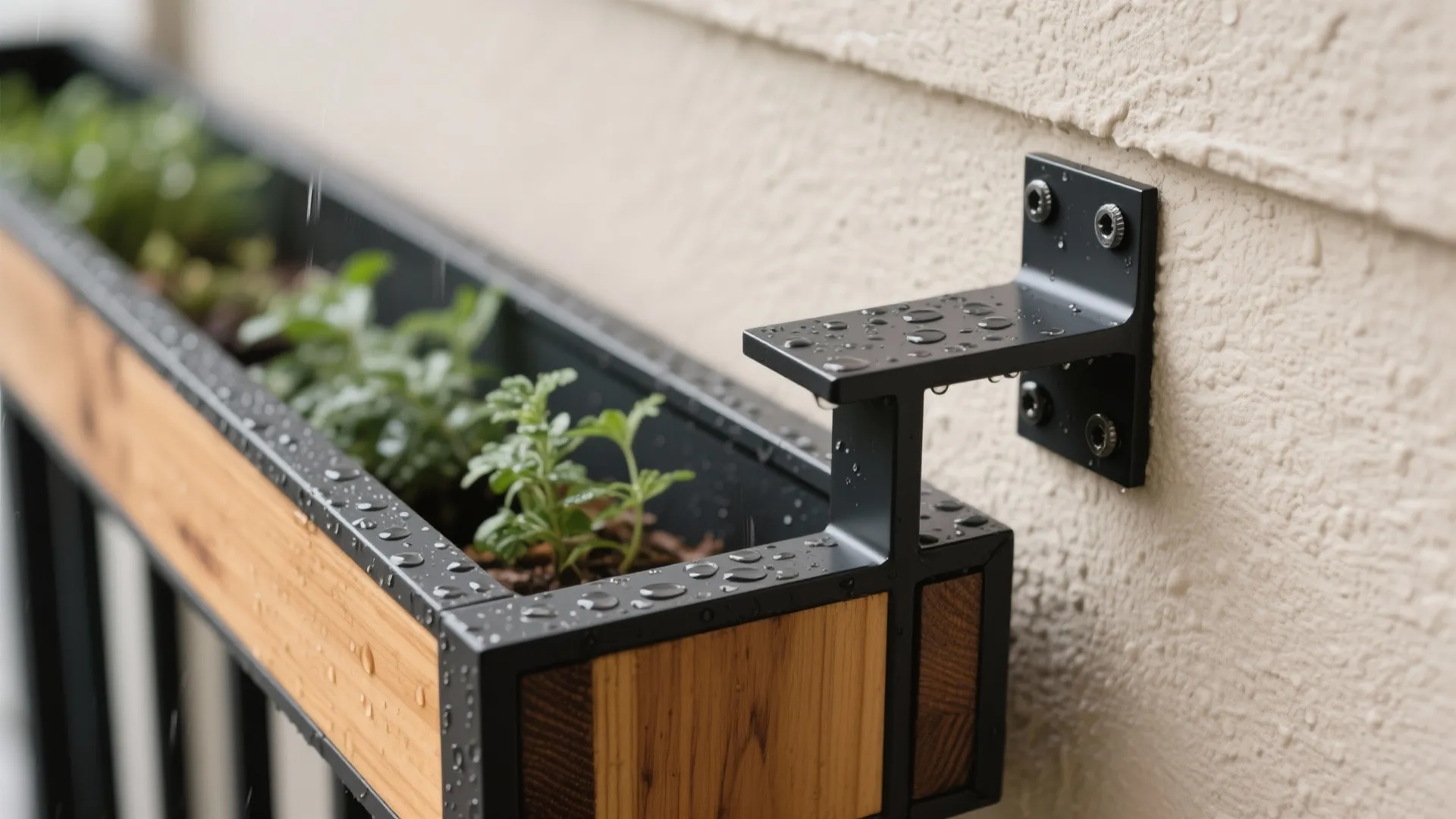 Balcony-utility combo and a tidy entryway