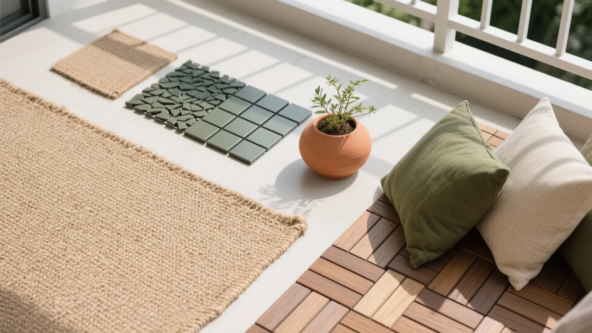 5) Textures, rugs, and a coherent palette