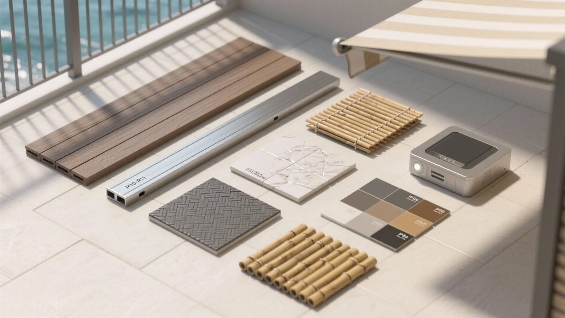 4) Weather-Smart Floors, Rails, and Shade Layers