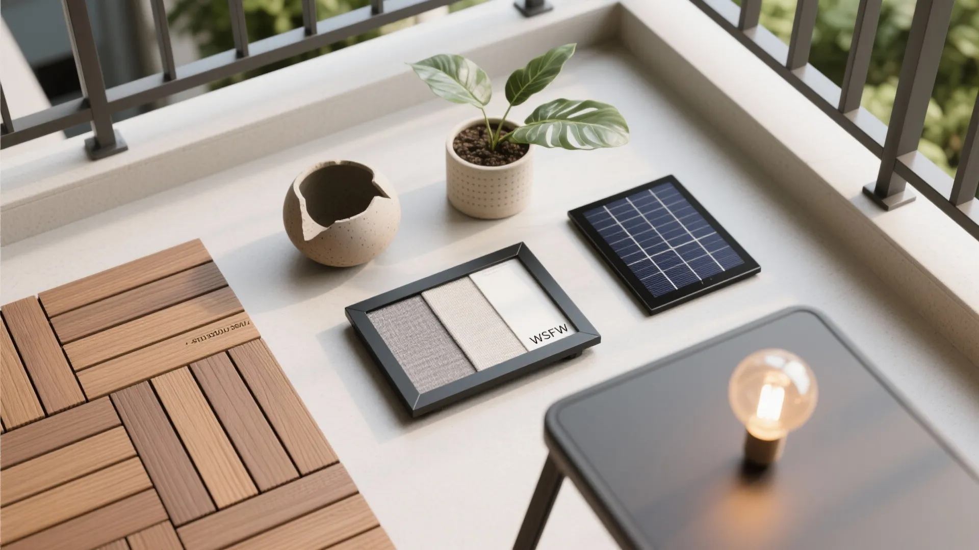 Balcony or Bay Conversion: Green Study Retreat