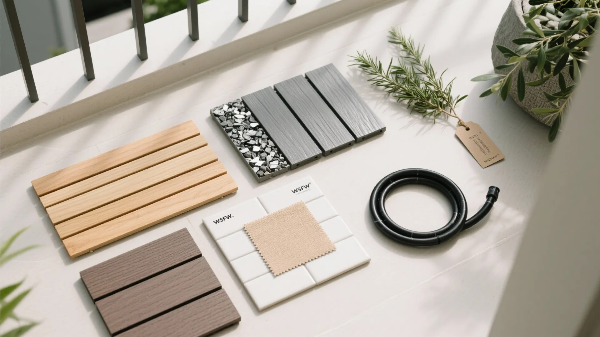 4) Green Pocket: Planters, Trellis, and Rain Chain