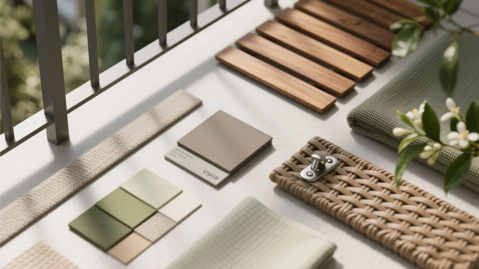 Corner Bench Sets with Privacy Screens