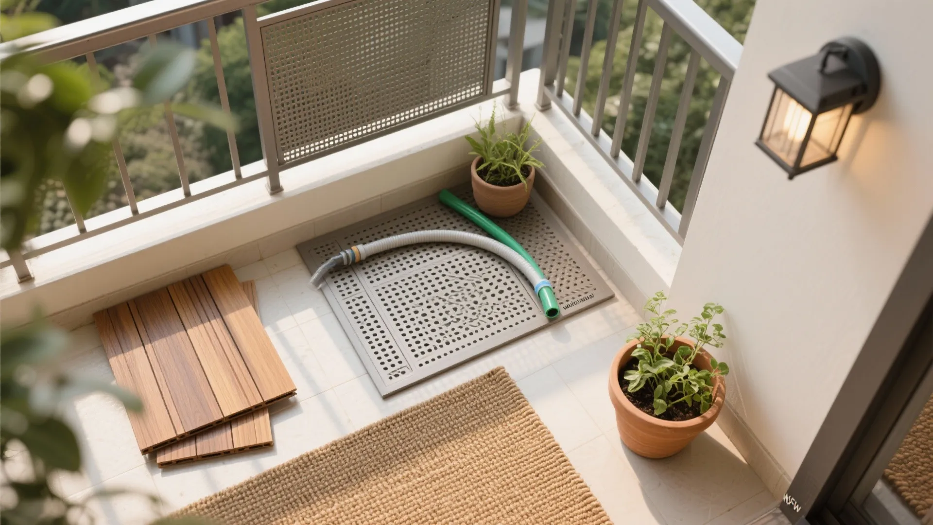 5) Balcony as Second Living Room: Green, Breezy, Useful