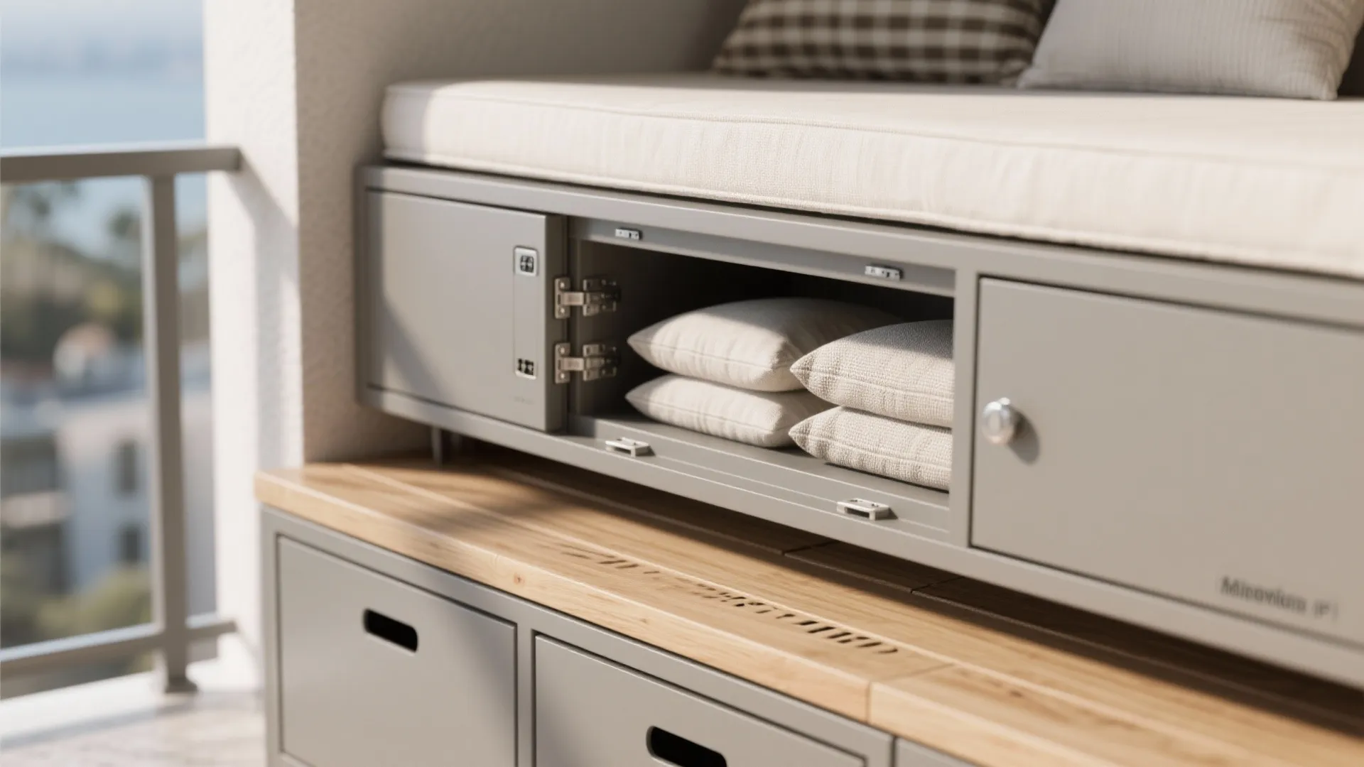 Micro-Storage: Rail Cabinets and Under-Bench Drawers