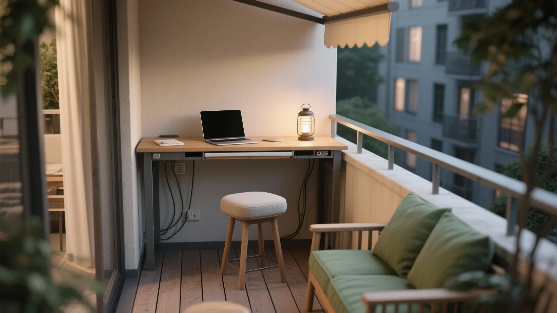5) The work-lounge hybrid: a plug-and-play micro office