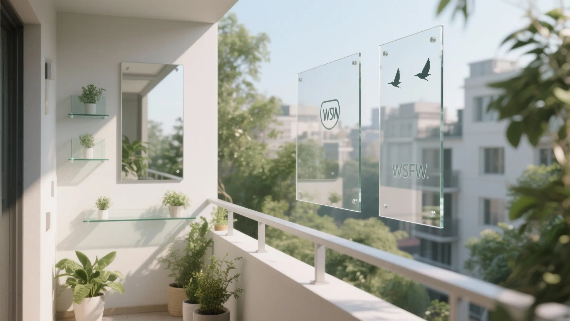 Mirror and Glass Tricks for Light