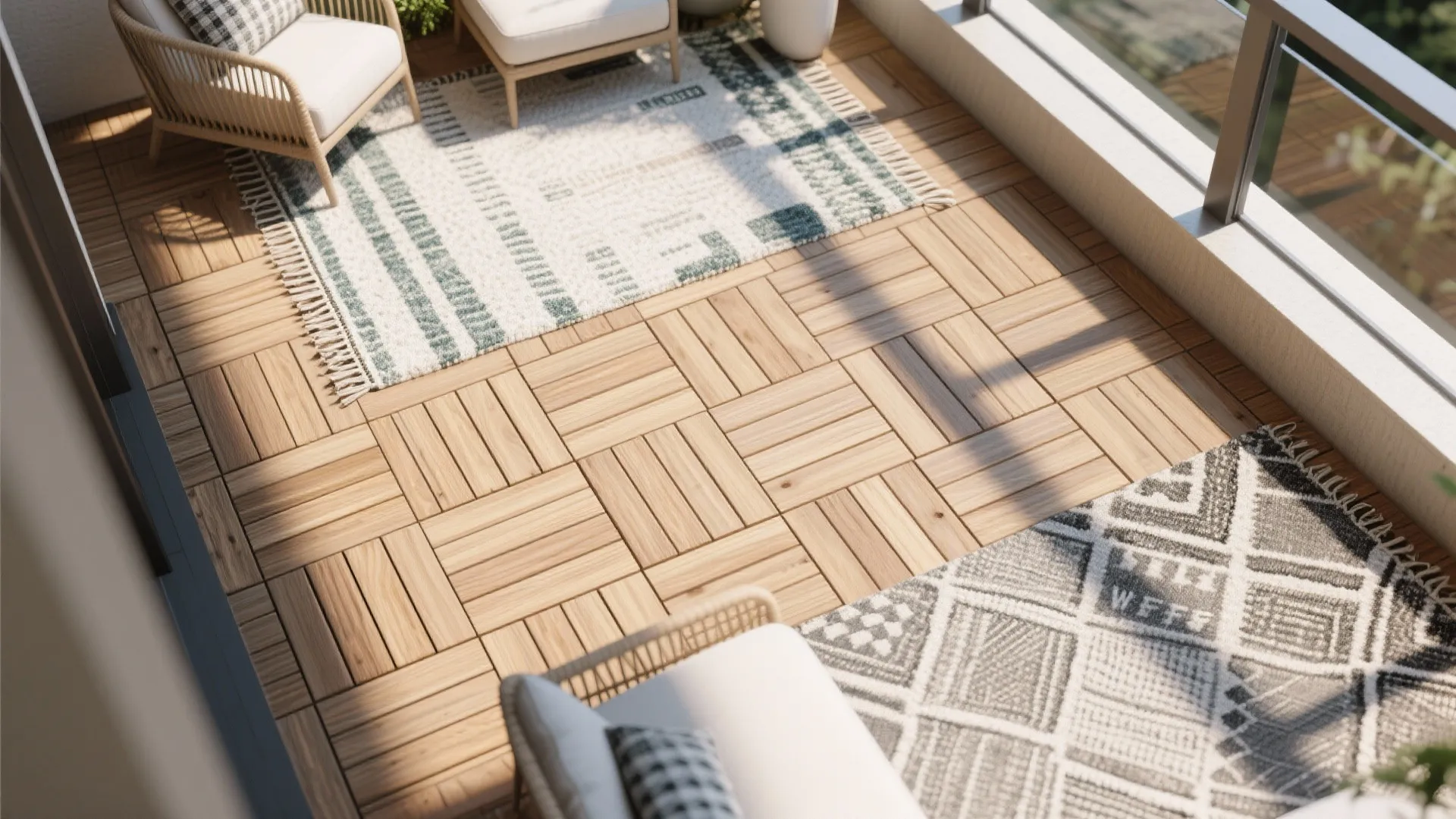 5. Mixed Material Flooring